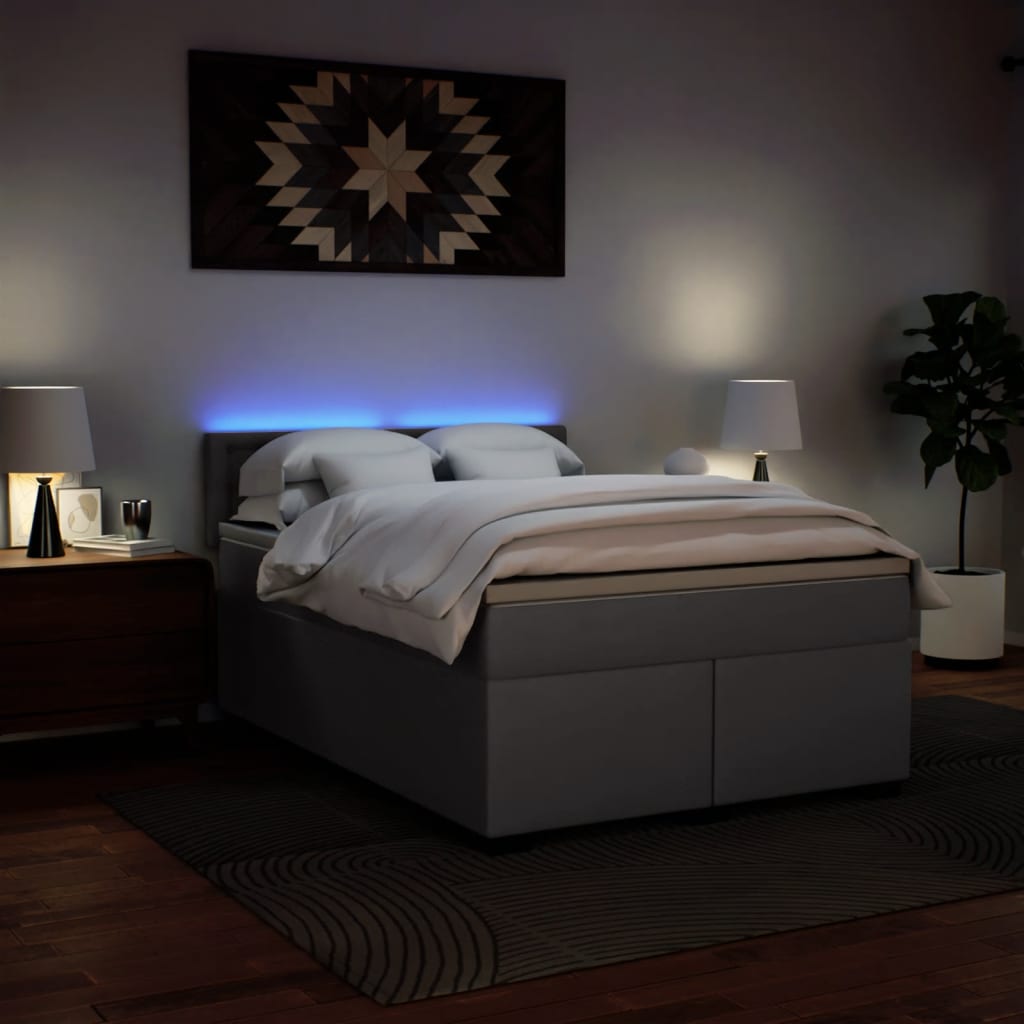 Krevet kontinentalna umjetna koža - crna, 140 x 190 cm, gumbi - number 5.