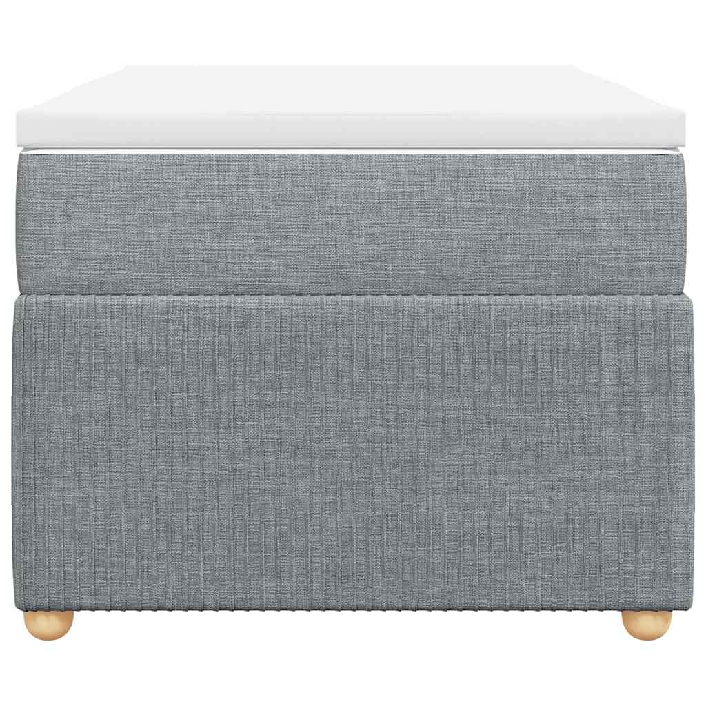 Kontinentalseng stof - lysegrå, 80 x 200 cm - number 4.