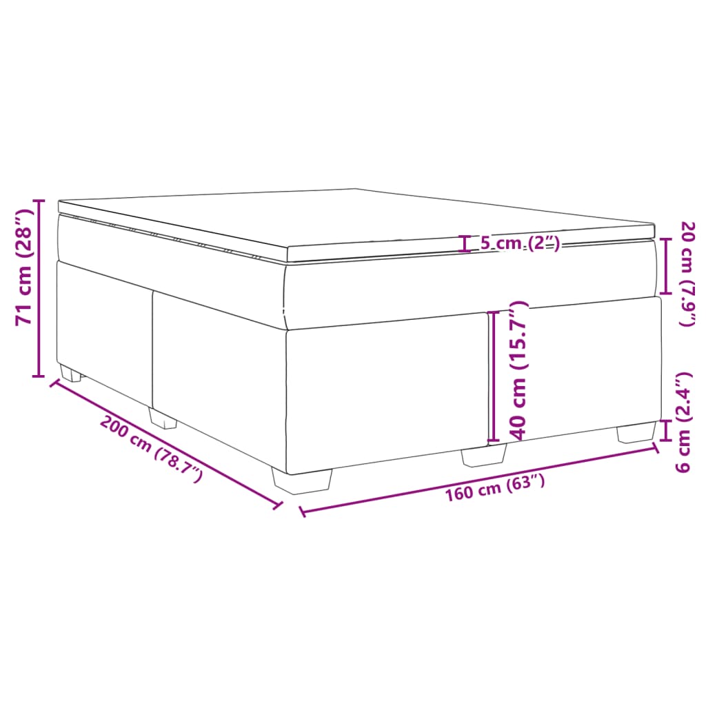 Umjetna koža kontinentalnog kreveta - bijela, 160 x 200 cm - number 12.