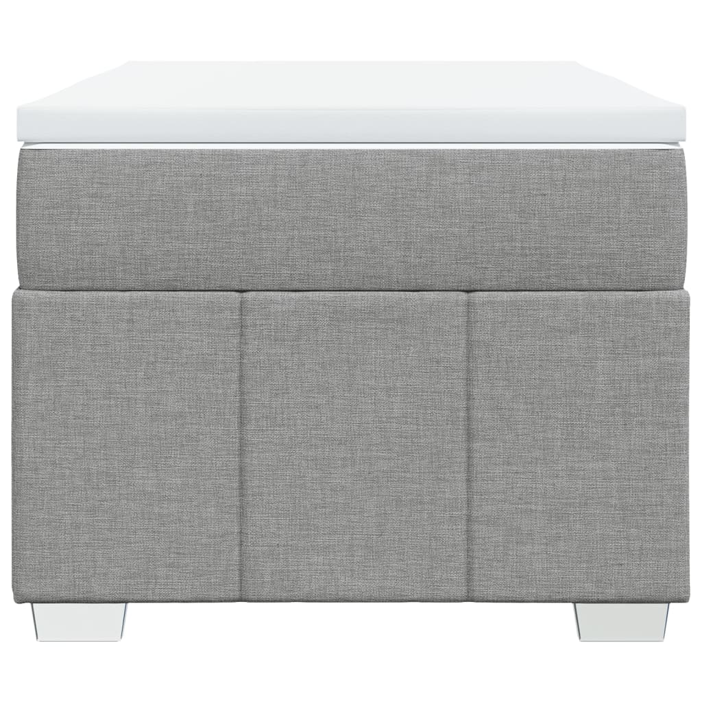 Kontinentalseng stof - lysegrå, 80 x 200 cm - number 4.