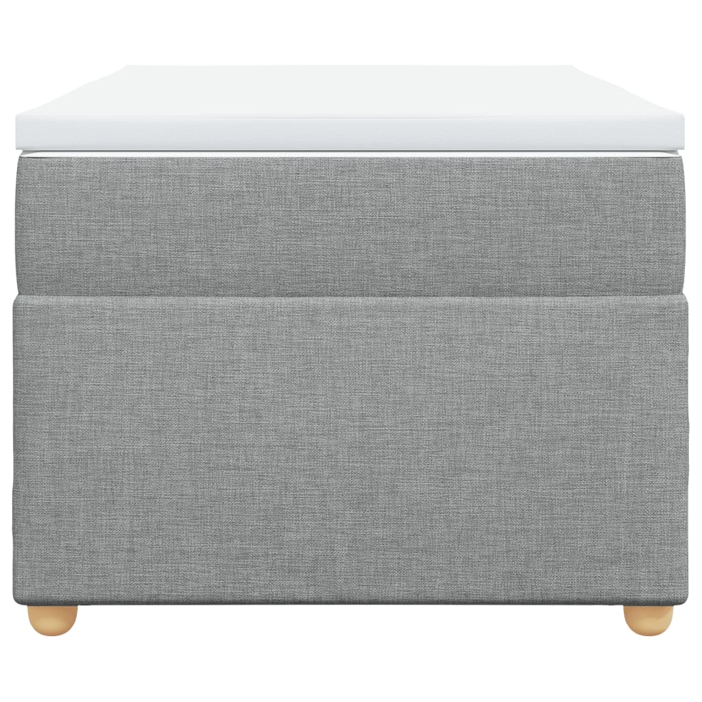 Kontinentalsengstoff - lys grå, 80 x 200 cm - number 4.