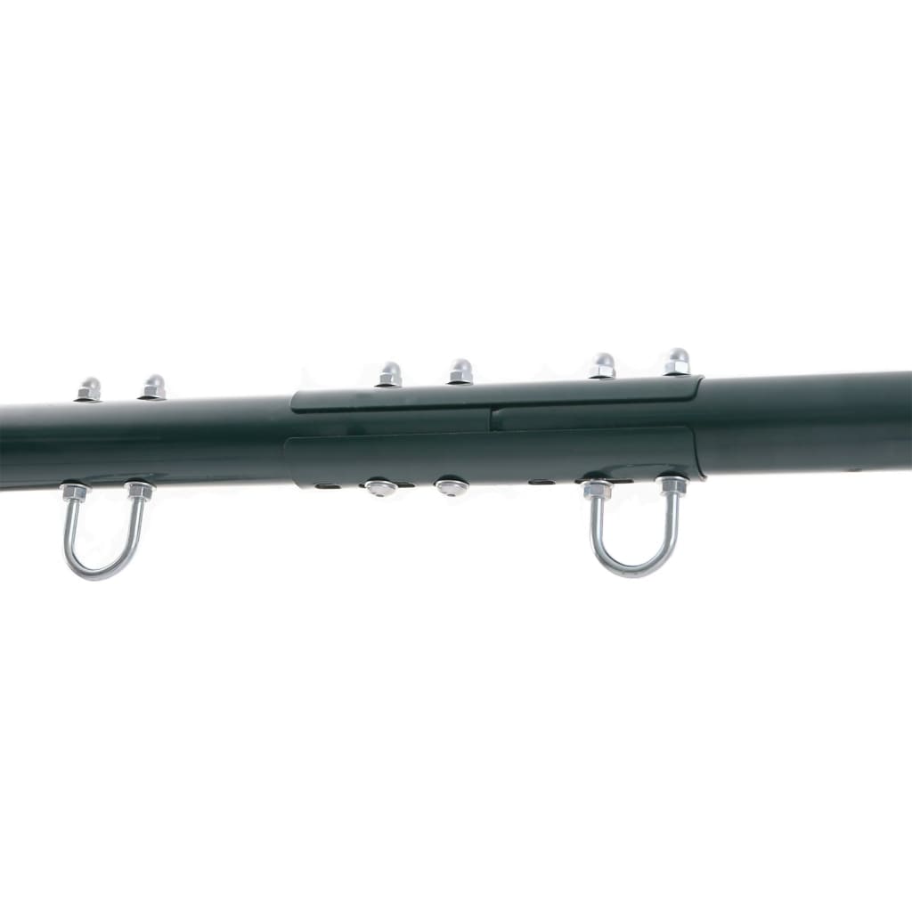 Support pivotant avec 2 crochets bleu acier - number 6.