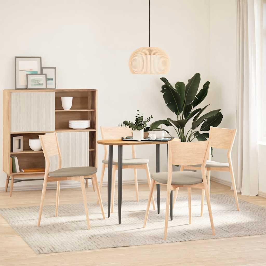 Blat lity dąb owalny - kolor naturalny, 80 x 40 x 2 cm, 1 - number 3.