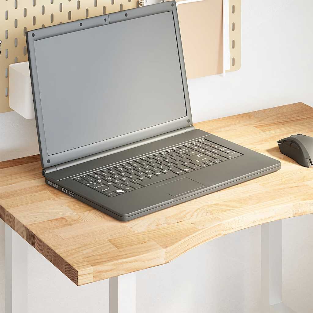 Tabela nietraktowana 80x50x2,5 cm stały dąb prostokątny - naturalny kolor, 80 x 50 x 2,5 cm, 1 - number 1.