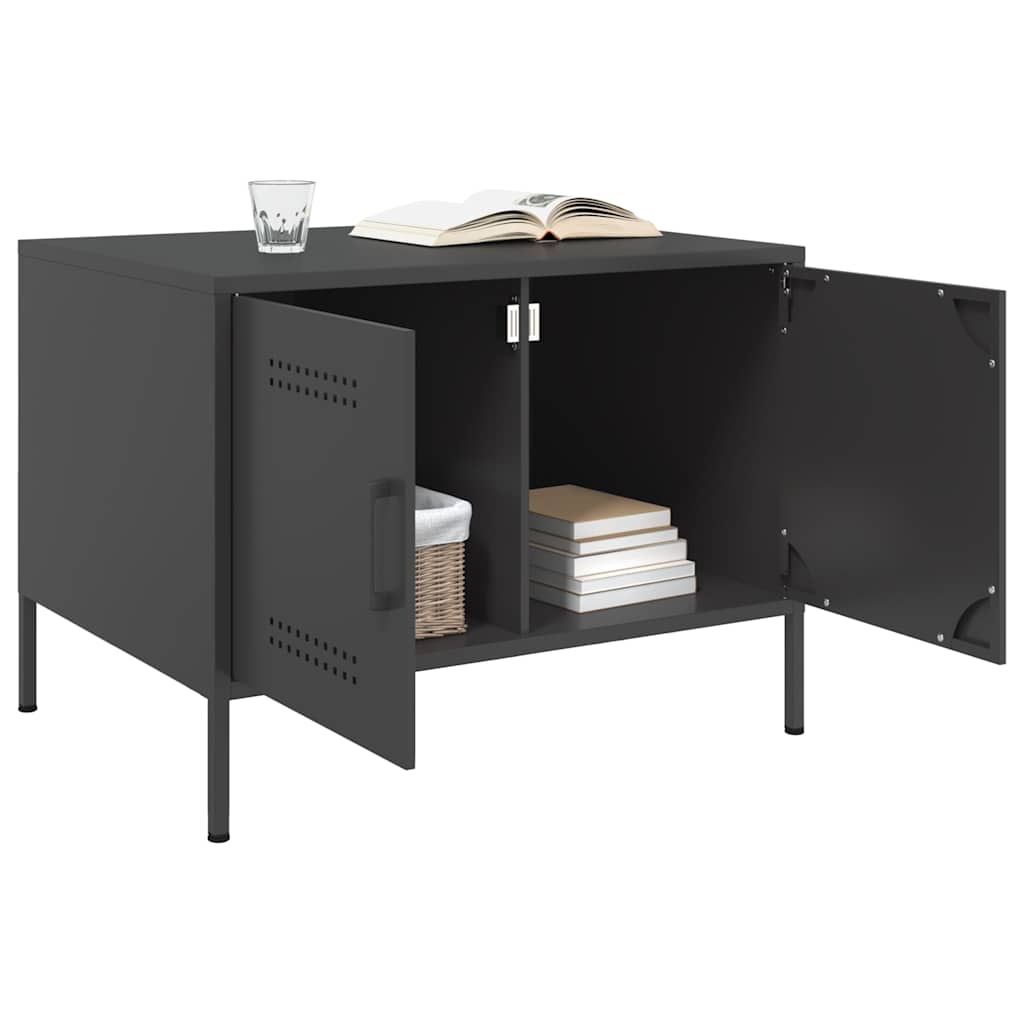 Stolić 68x50x50,5 cm čelik - crni, 1 - number 4.