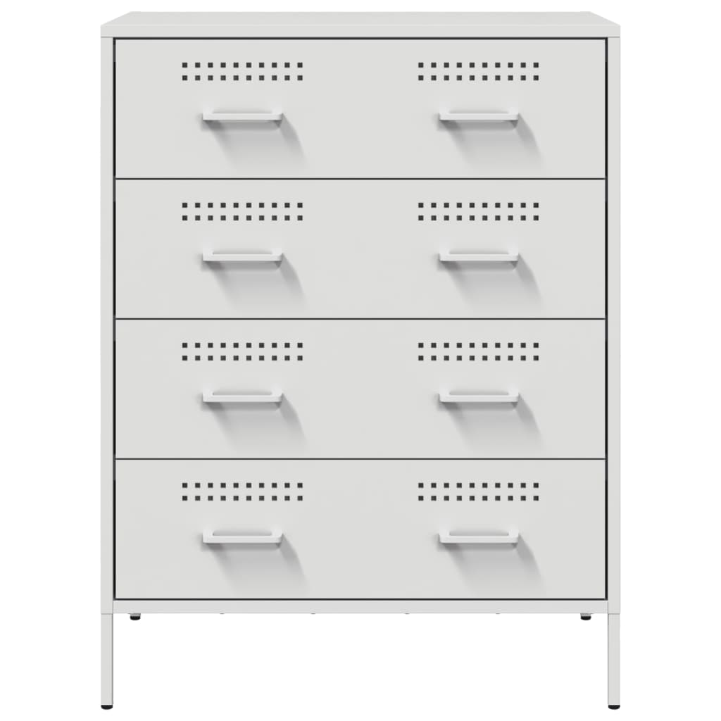 Skap 68x39x89 cm stål - hvit, 1 - number 6.