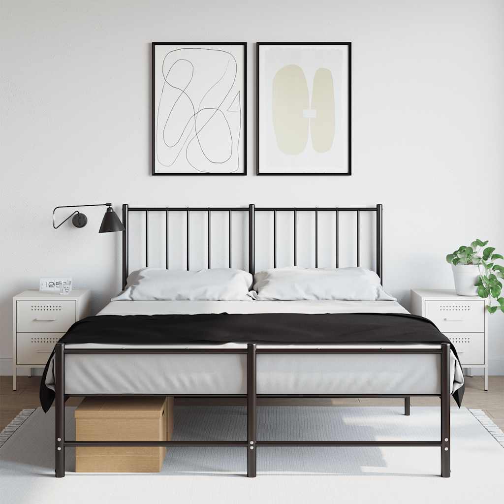 Sengeborde stk. 36x39x50,5 cm stål - hvid, 2 - number 1.