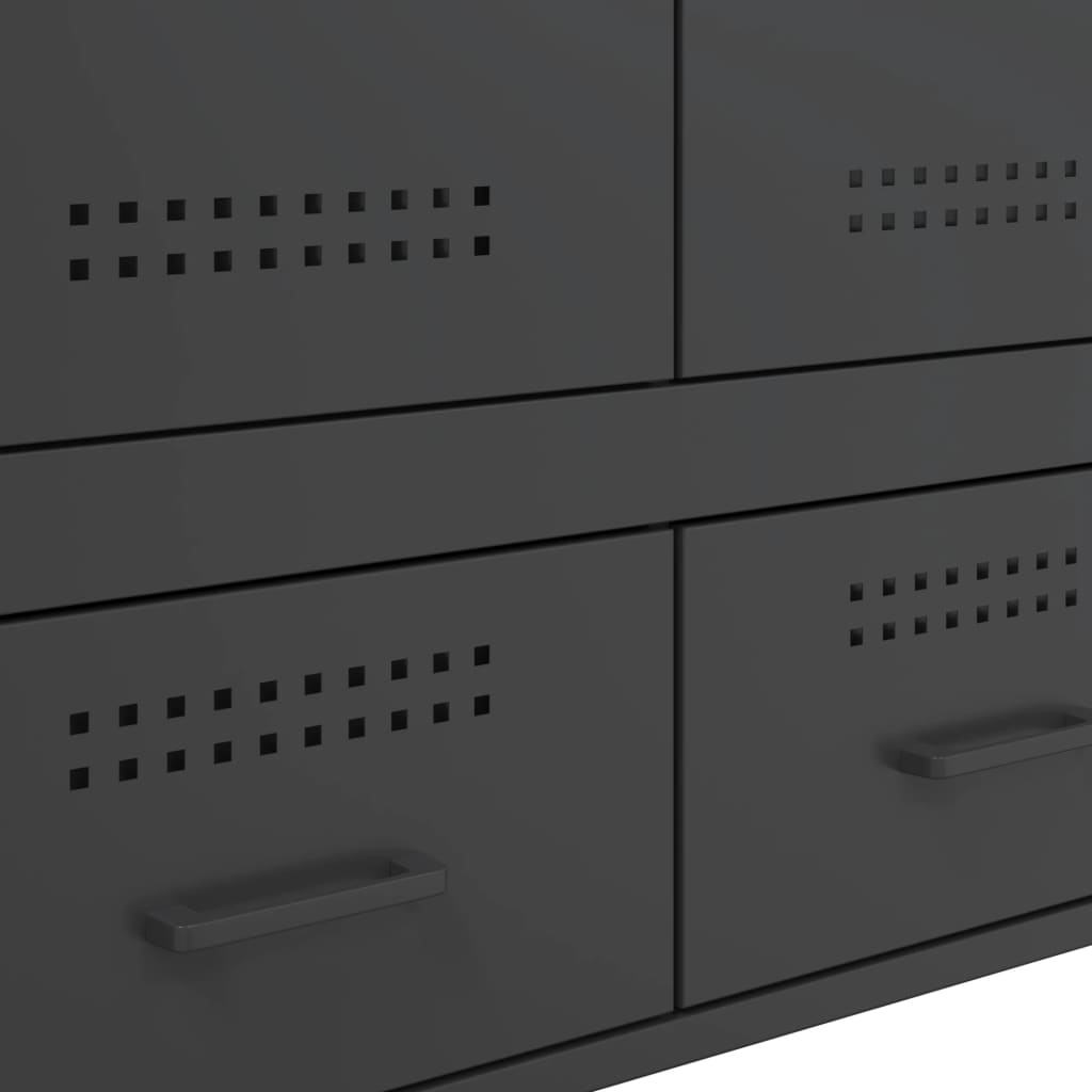 Skap 68x39x101,5 cm stål - svart, 1 - number 11.