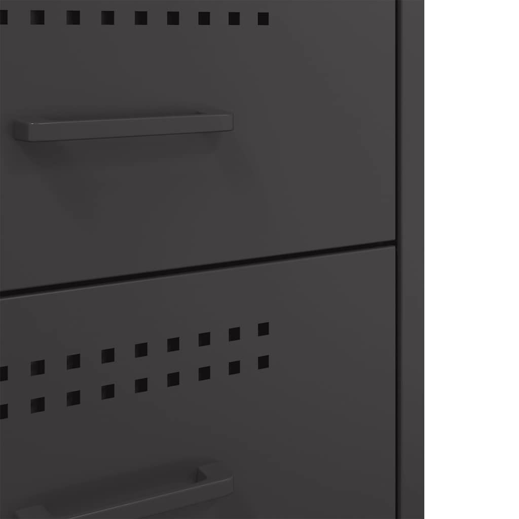 Sengebord 36x39x68 cm stål - sort, 1 - number 11.