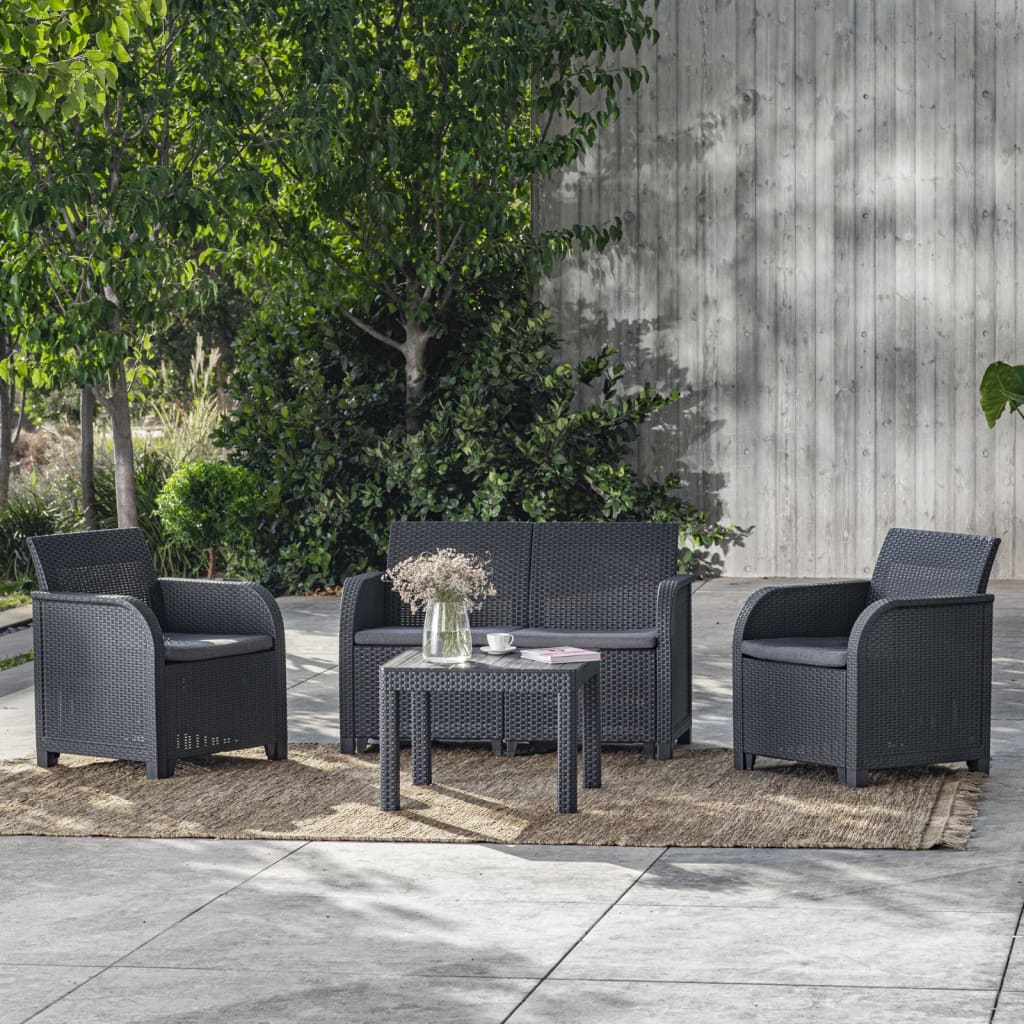 Keter vrtni stol rosalie grafite siva - number 1.