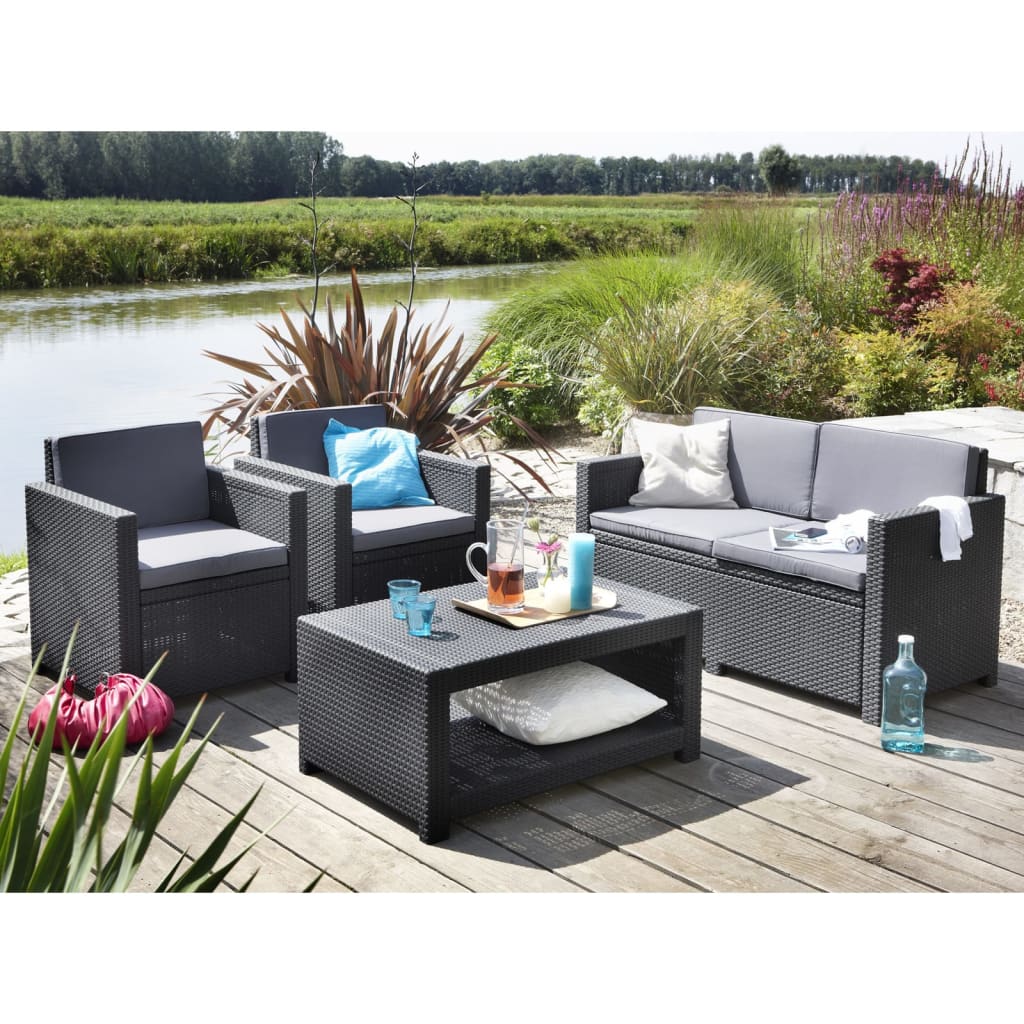 Keter garden stolica monaco graphite grey - number 2.