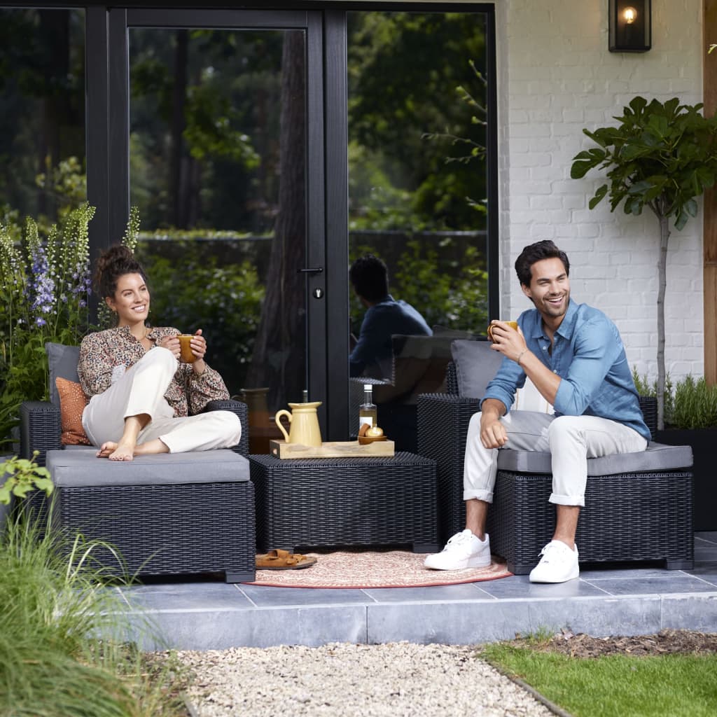 Allibert outdoor puf california gray - number 5.