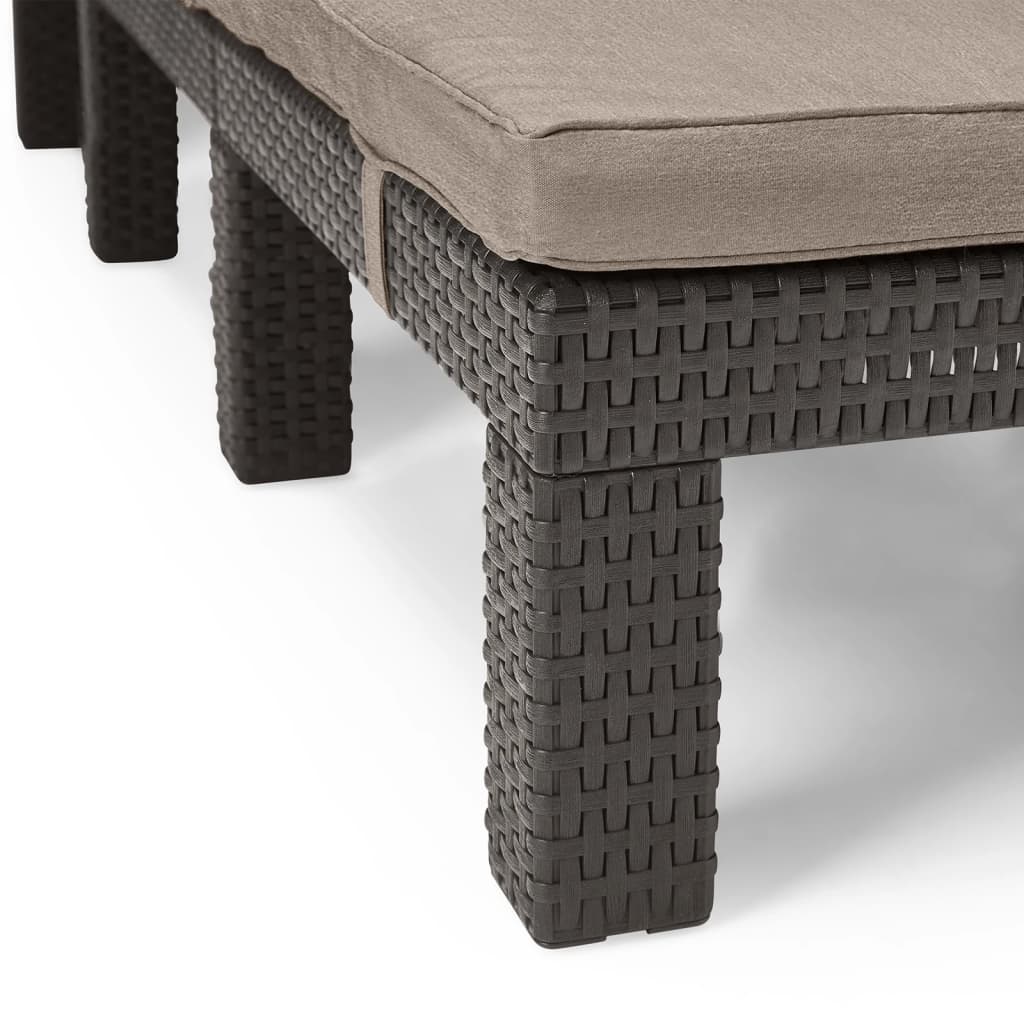 Keter liggestol med hynde daytona brun - number 4.