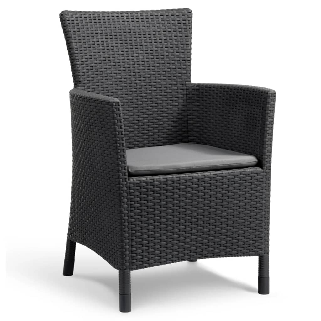 Keter udendørs spisesæt 3 dele iowa grafitgrå 223929 - number 2.