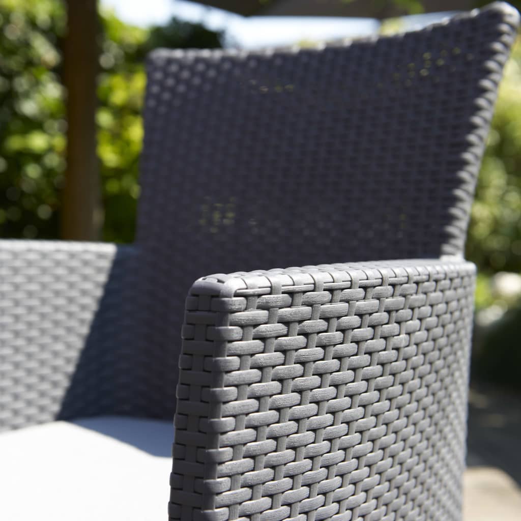 Keter udendørs spisesæt 3 dele iowa grafitgrå 223929 - number 7.