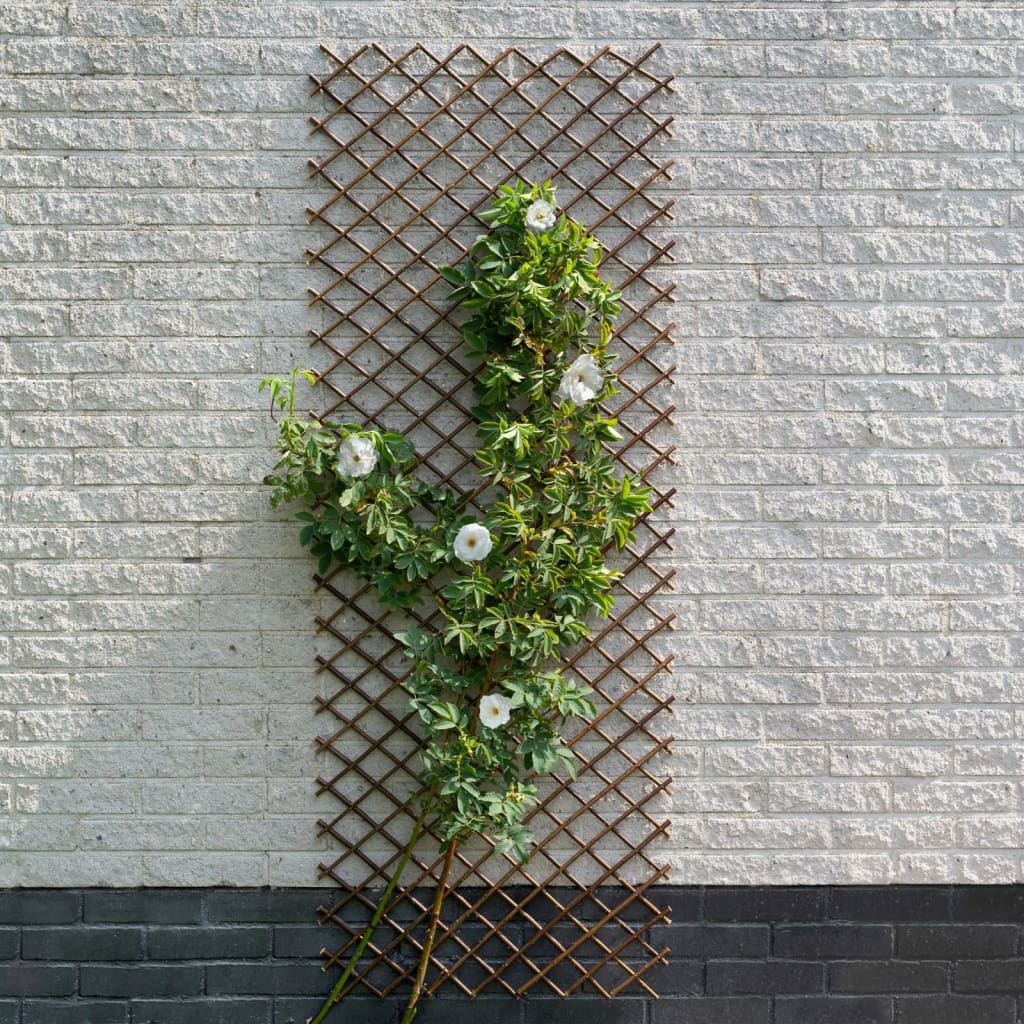 Nature espalier 60x180 cm naturligt piletræ brun - number 1.
