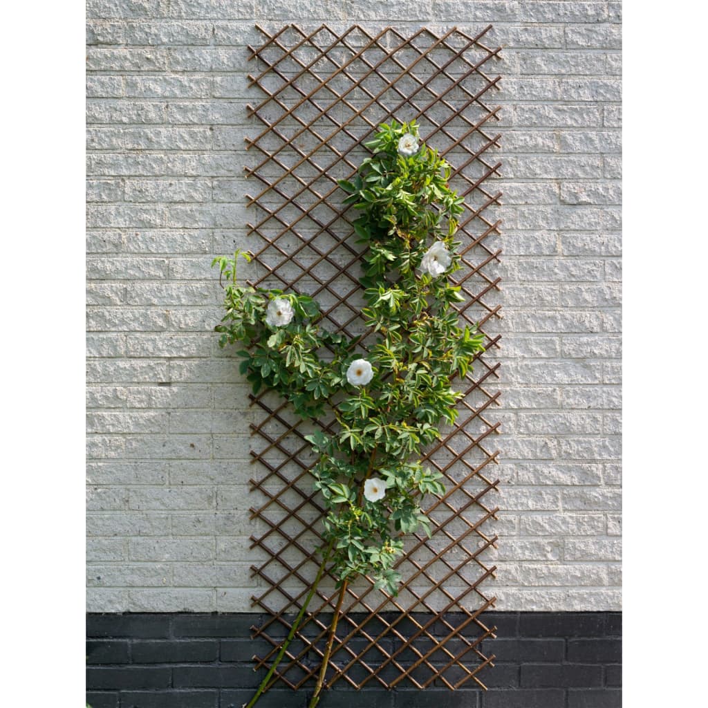 Nature espalier 60x180 cm naturligt piletræ brun - number 3.