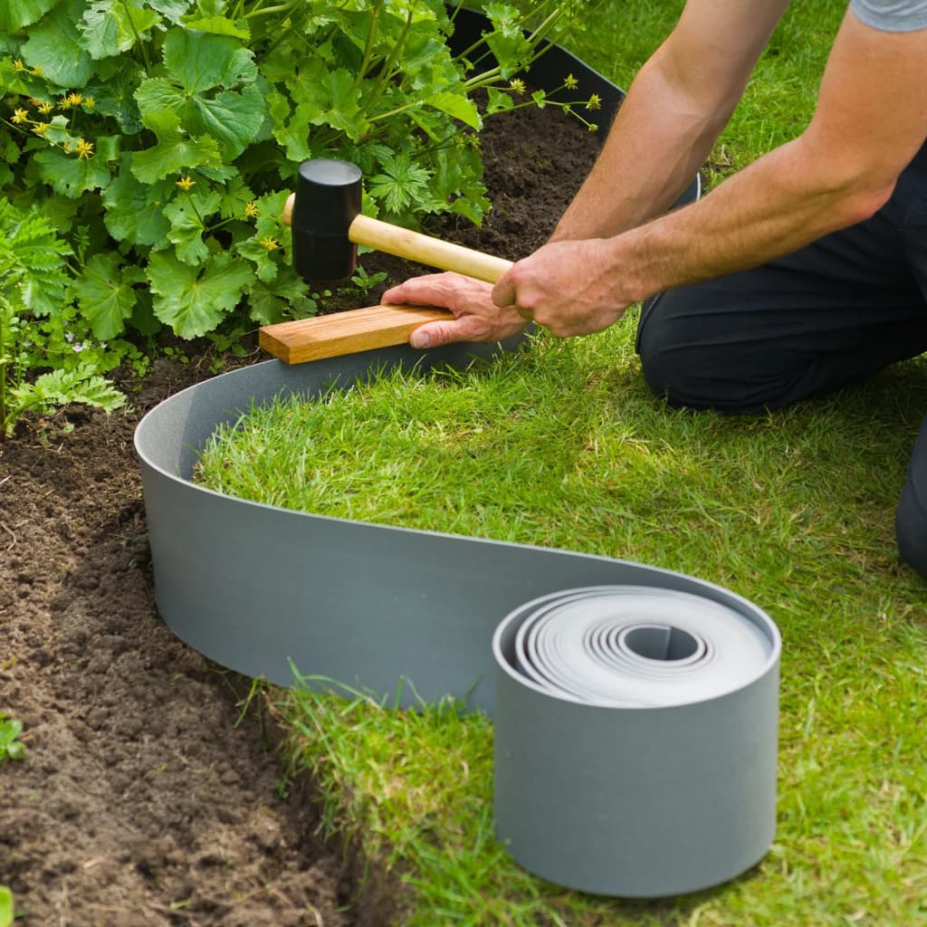 Natur gräsmatta kant 15 cm x 40 m 3 mm grå - number 5.