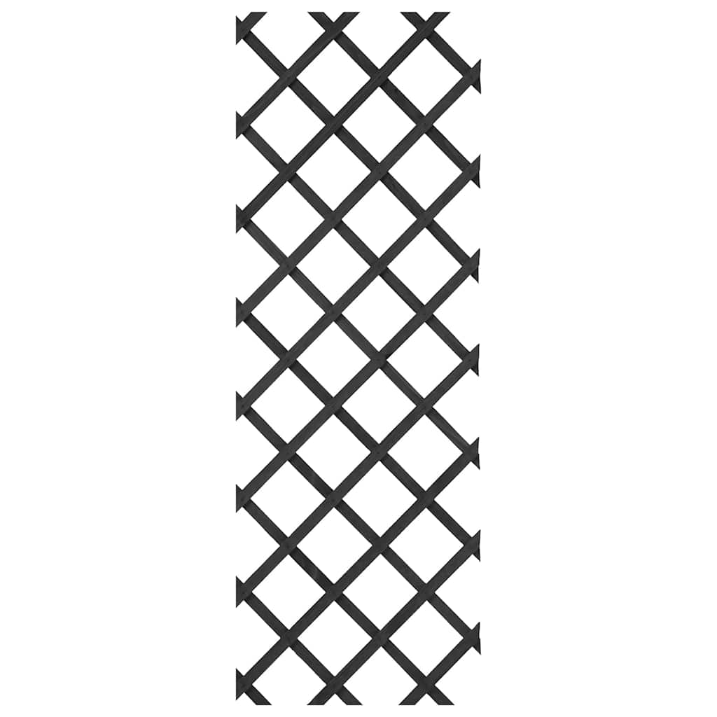 Treillis nature 50x150 cm bois gris anthracite - number 2.