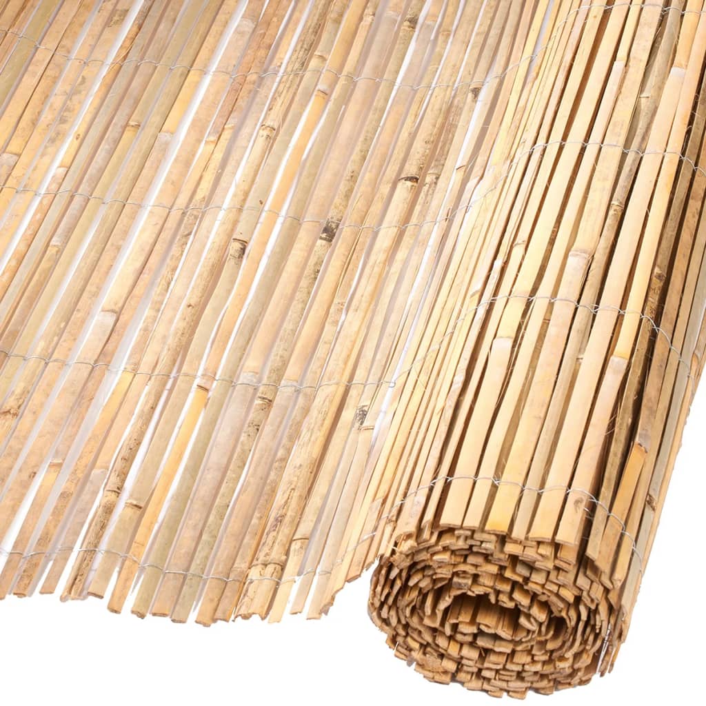 Natur trädgård staket bambu 1,5 x 5 m - number 1.