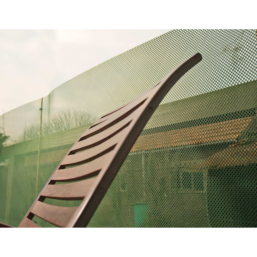 Clôture abritée nature pour le jardin pe 1x3 m vert - number 2.