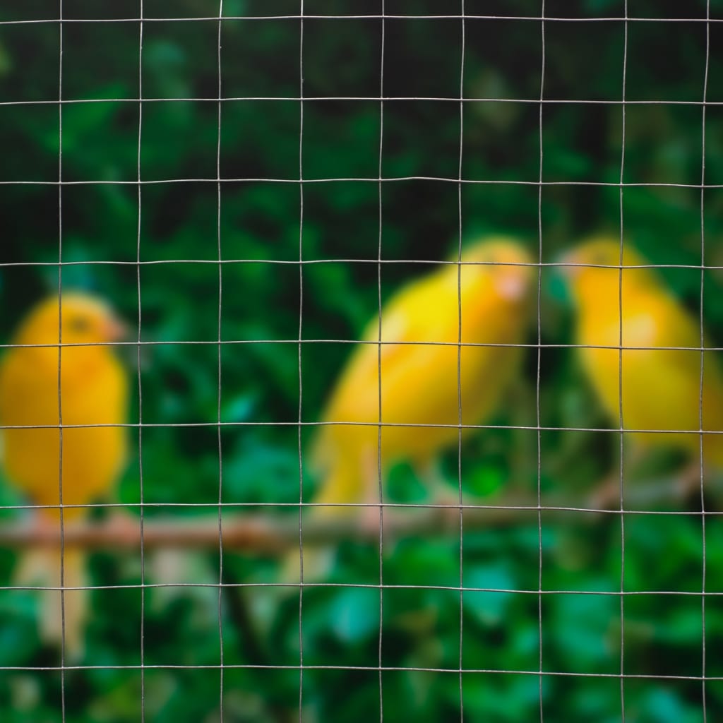 Priroda četvrtasta žičana mreža 0,5x5 m pocinčani čelik - number 3.