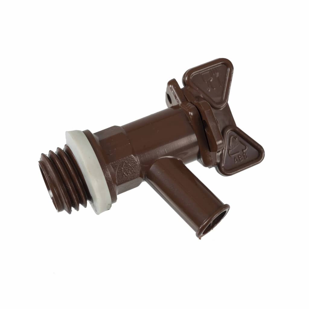 Nature regntønde i trælook 50 l 38 x 49,5 cm brun - number 3.