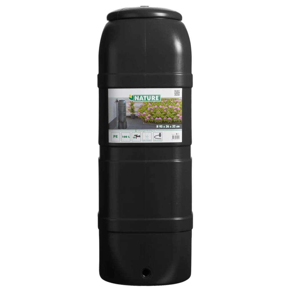 Nature rainwater barrel 100 l black - number 2.