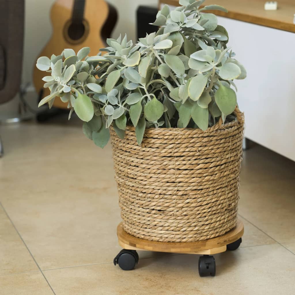 Nature plant cart ø30 cm round bpc brown - number 1.