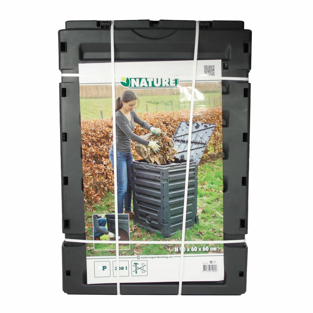 Nature compost bin 300 l black - number 8.