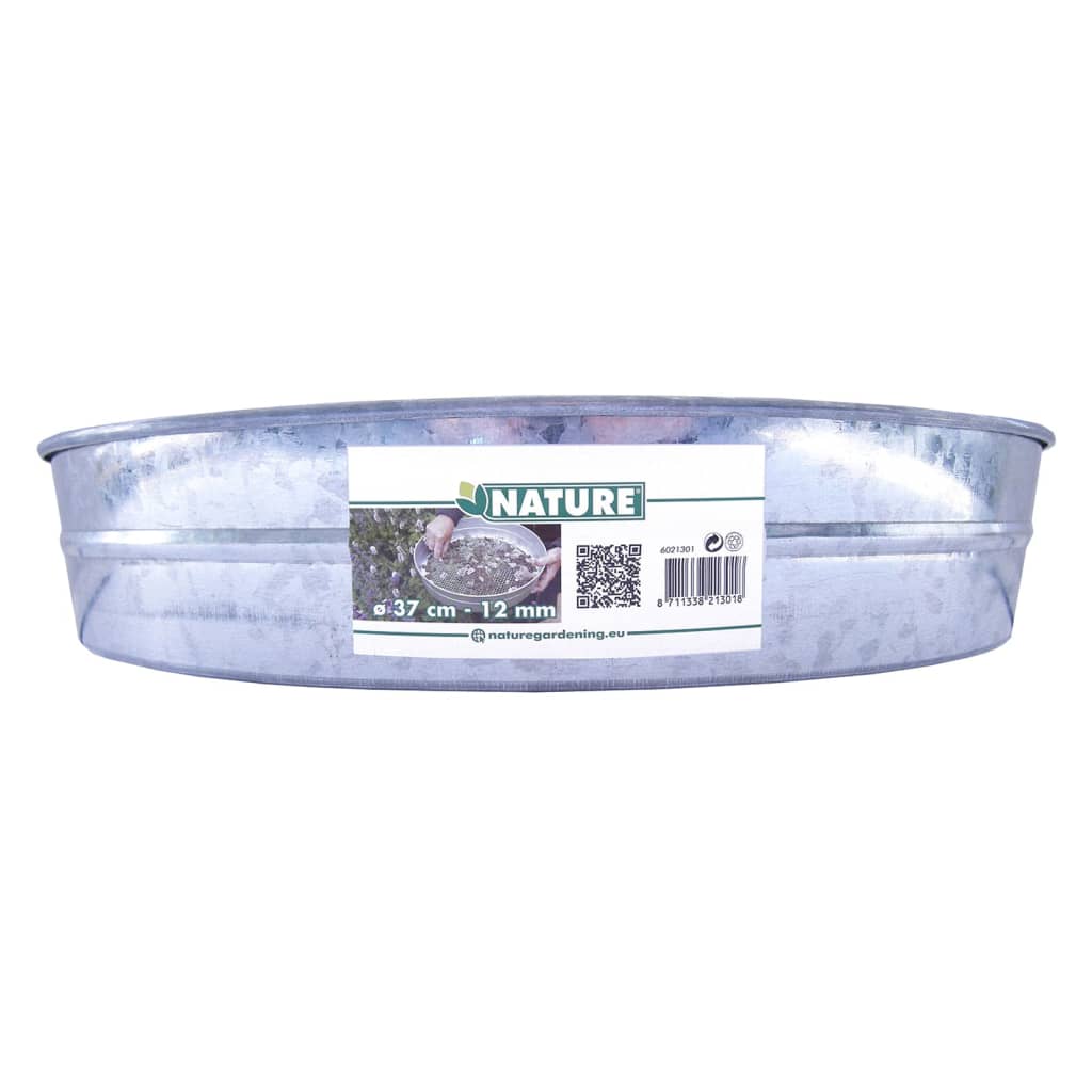 Nature soil sieve for the garden ø37 cm wire mesh 12 mm - number 3.