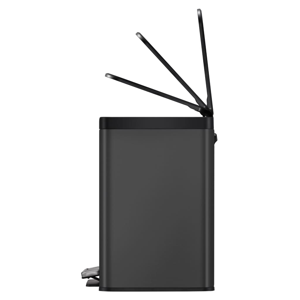 Eko pedalspand essential 20+9 l sort - number 6.