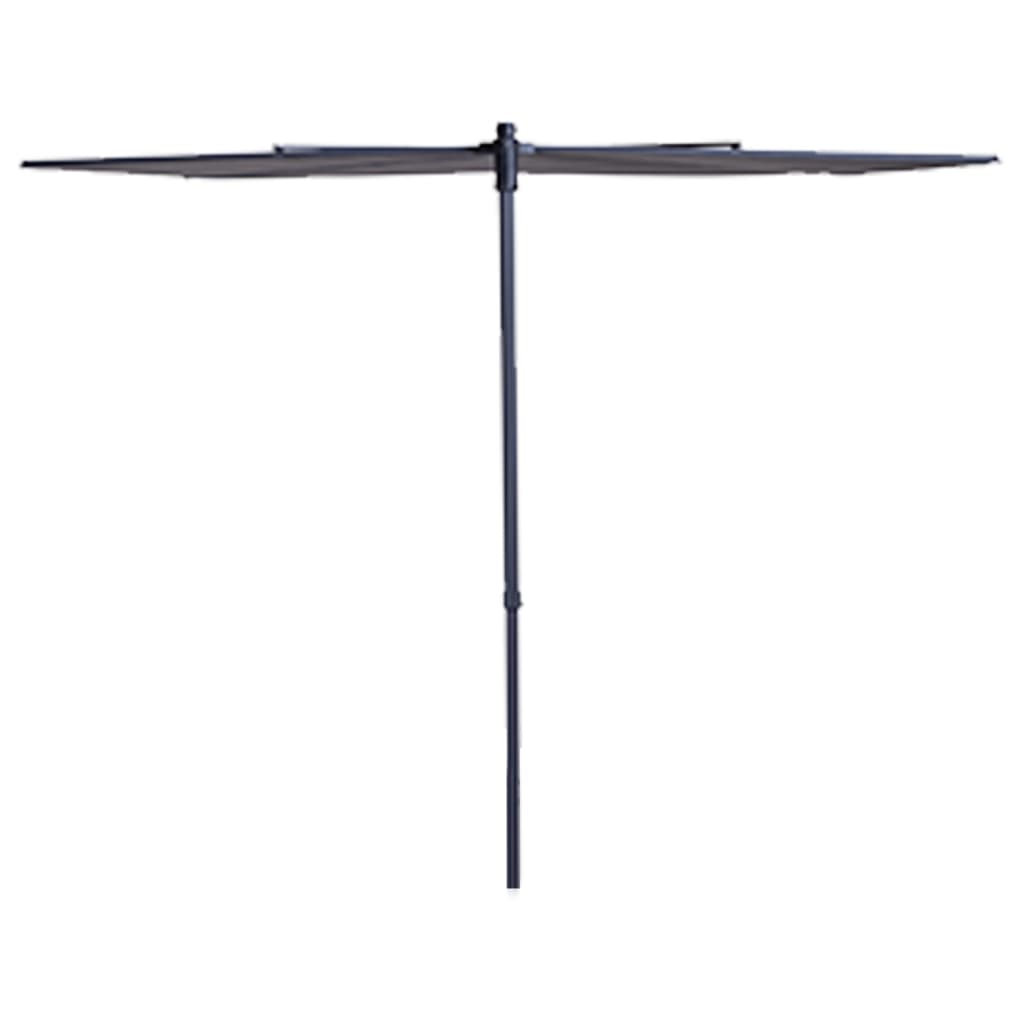 Madison balkonski suncobran sunčani val 270x150 cm pac3p015 - sivo-smeđa, 1 - number 8.