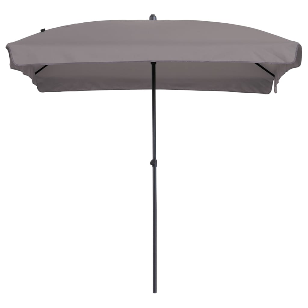 Madison parasol patmos luxe 210x140 cm rektangulær gråbrun - number 1.