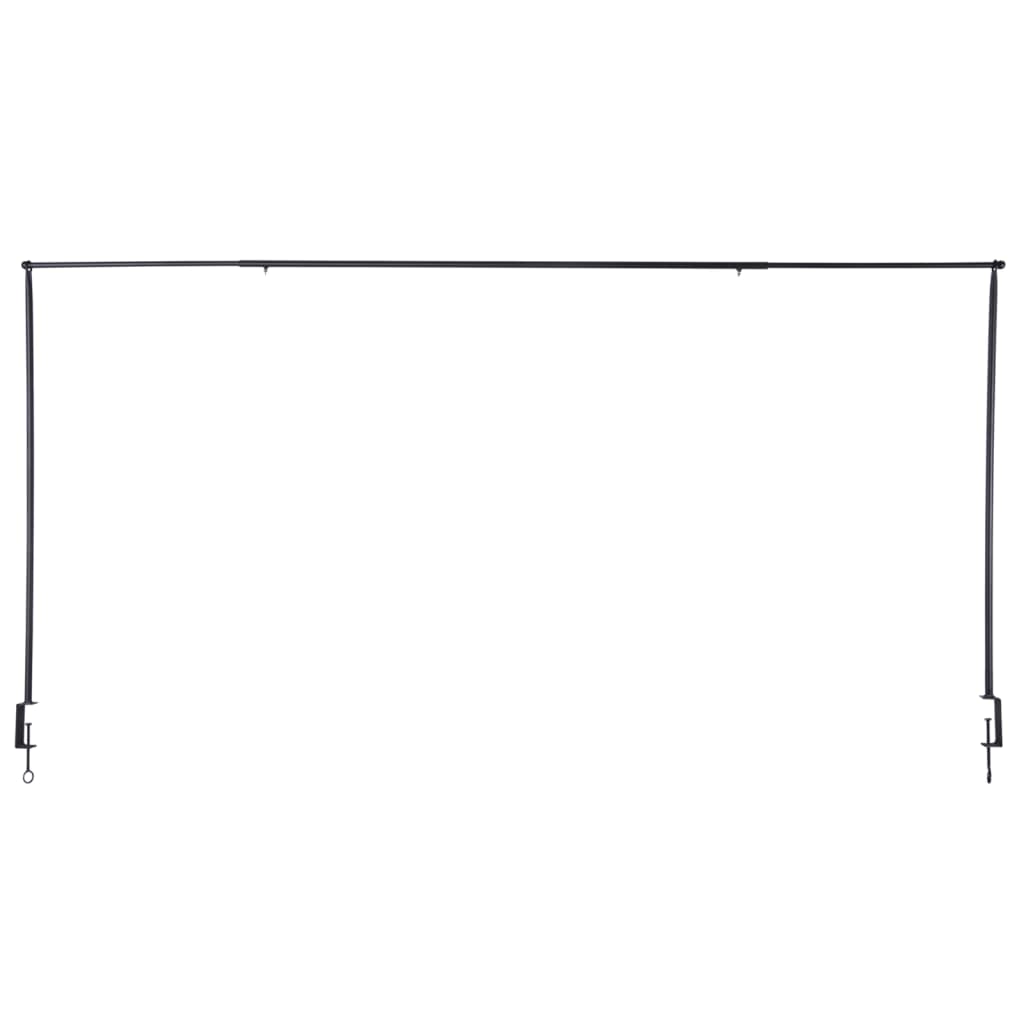 Esschert design decorative table bar with clamp black - number 3.