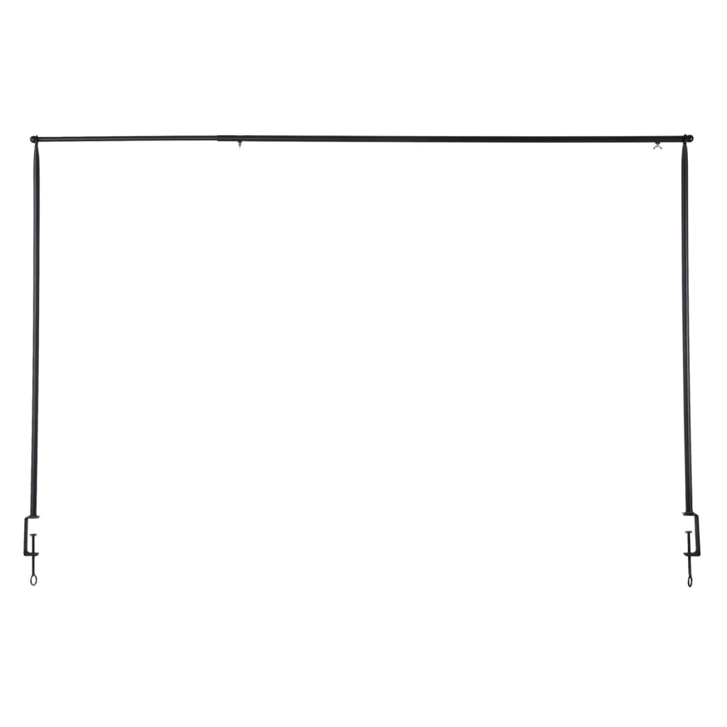 Esschert design decorative table bar with clamp black - number 5.