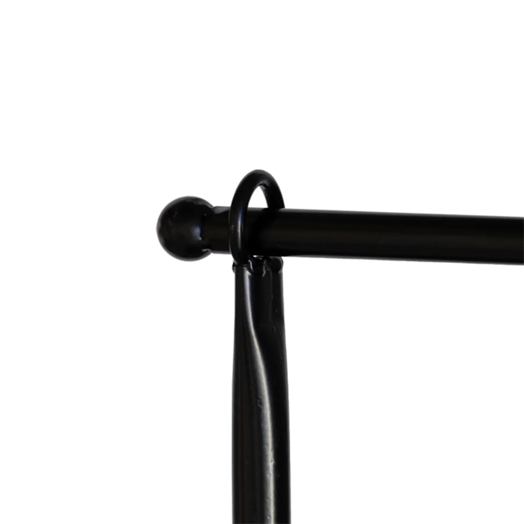 Esschert design decorative table bar with clamp black - number 7.