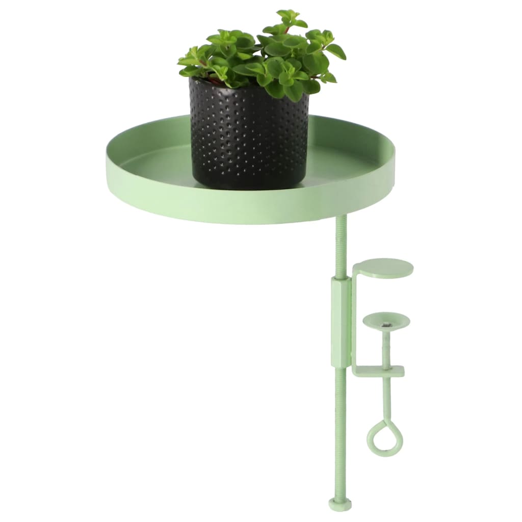 Bac à plantes design esschert avec pince taille m rond vert - number 3.