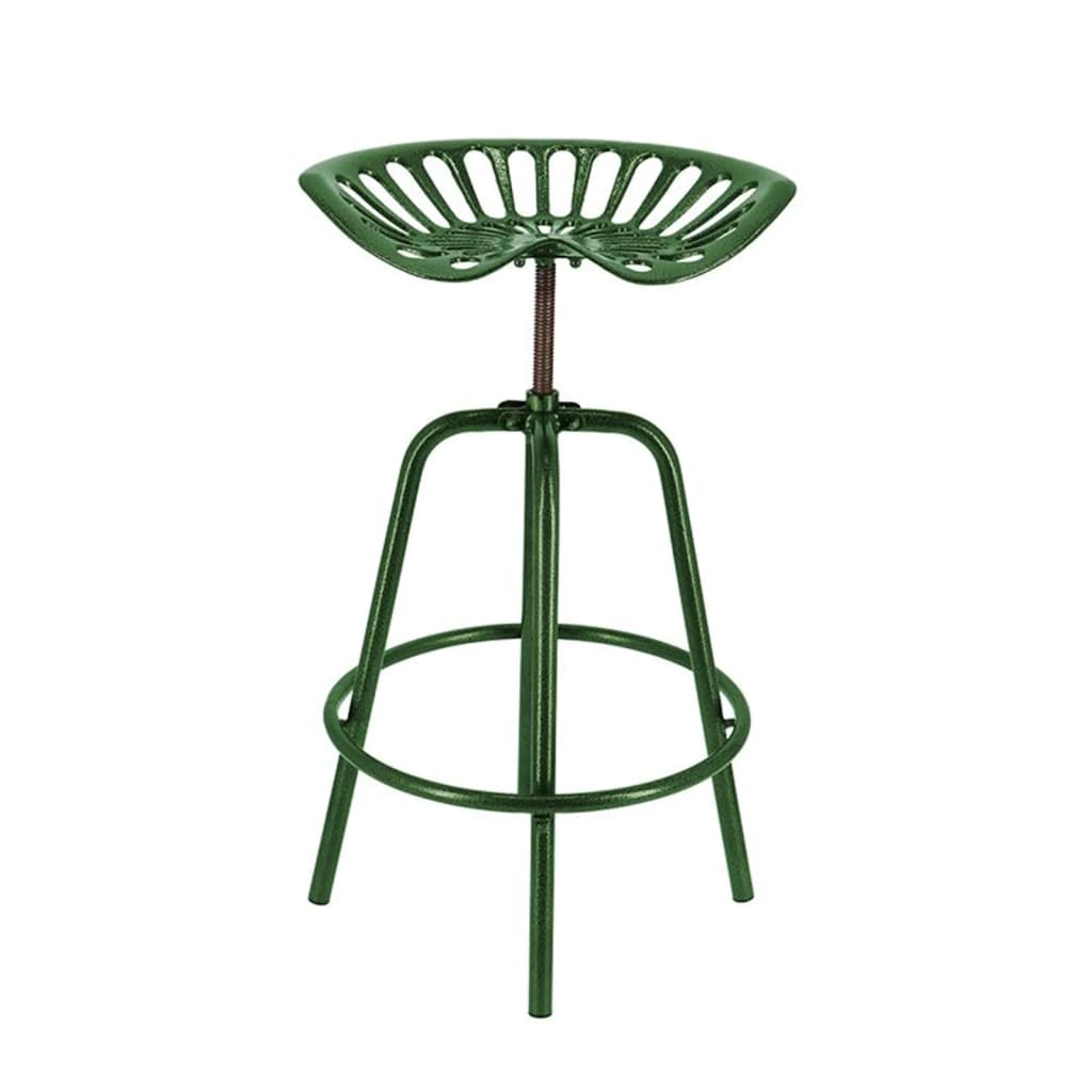 Esschert design bar stool traktor design zielony - number 2.