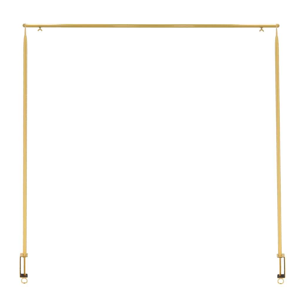 Esschert design dekorativ bordstang med klemme guldfarvet - number 1.