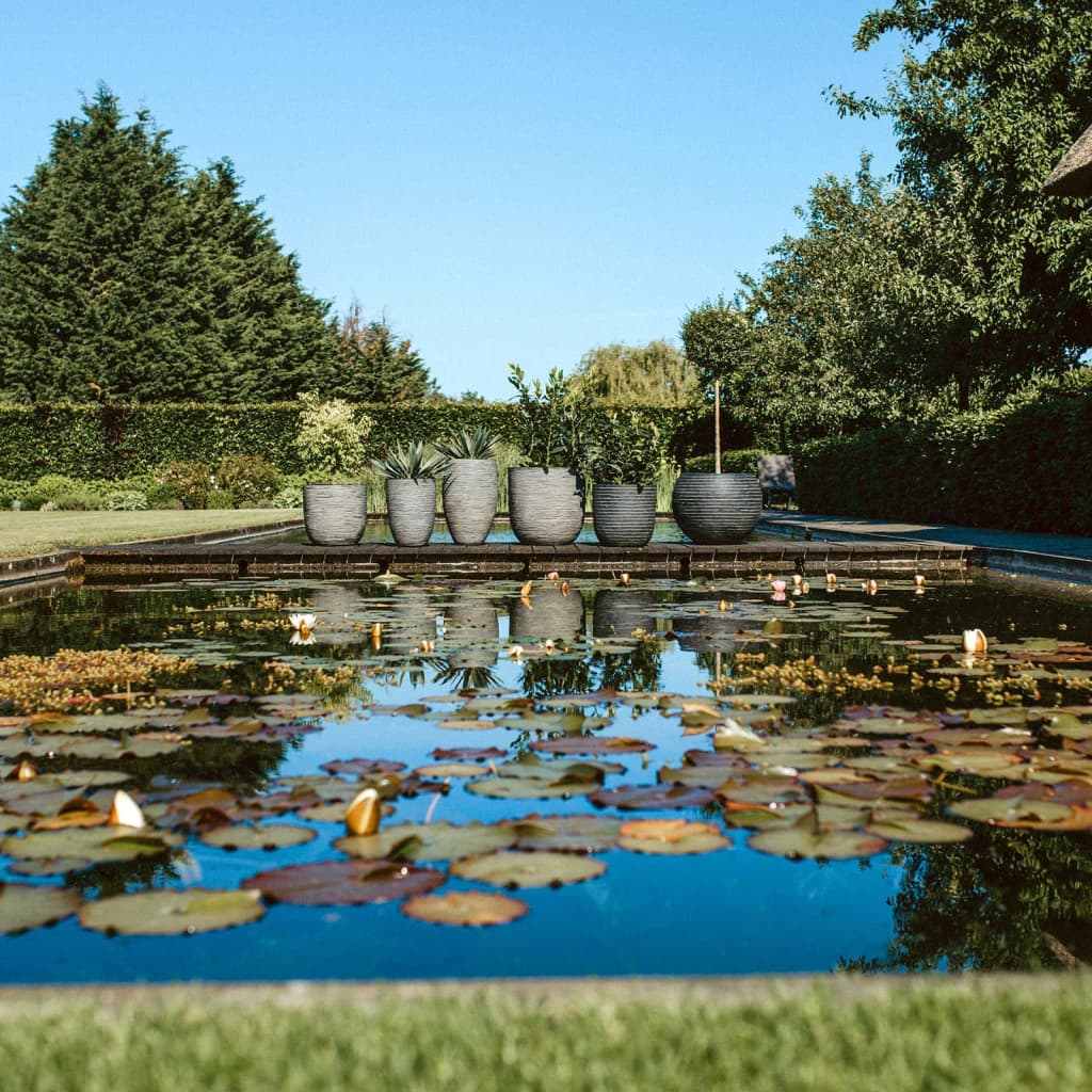 Capi jar nature rib elegant deluxe - anthracite grey, 45 x 72 cm, 1 - number 9.