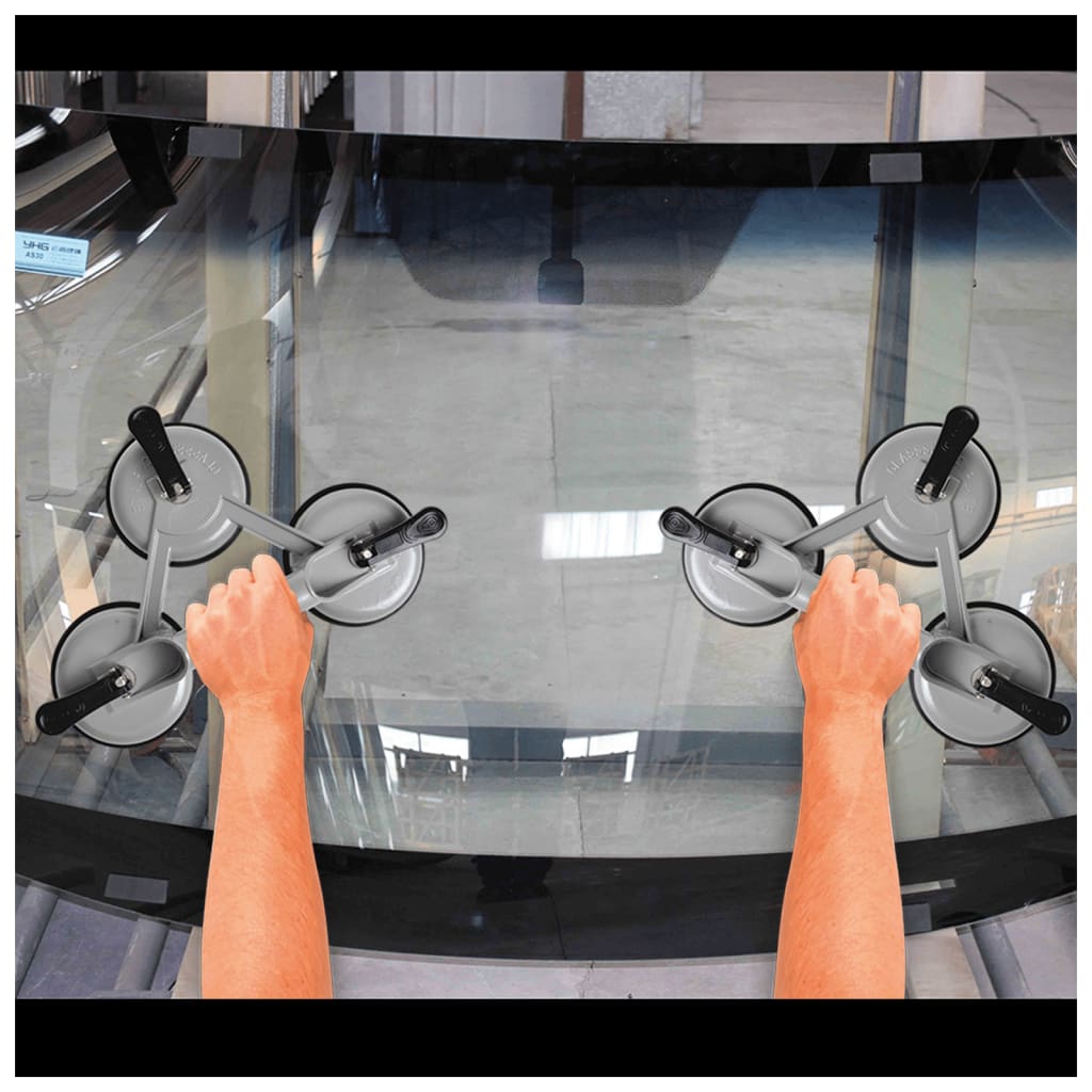 Proplus vakuumløfter aluminium 2 sugekopper - number 1.