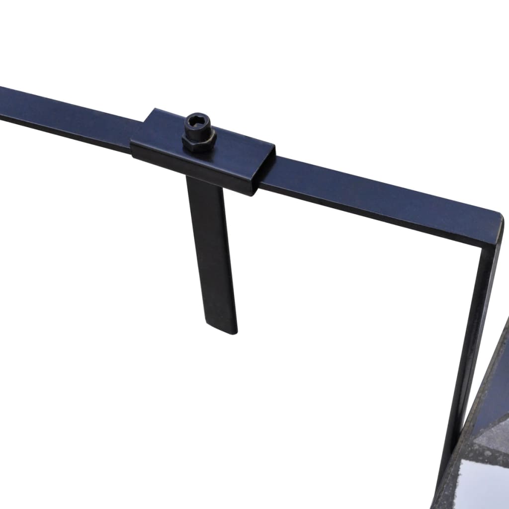 Hængende altanbord mosaik sort og hvid - number 4.