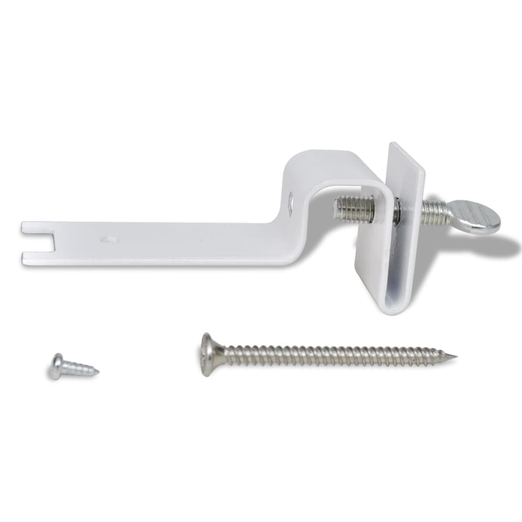 Lampes solaires pour clôtures ou gouttières 6 pcs. blanc - number 9.