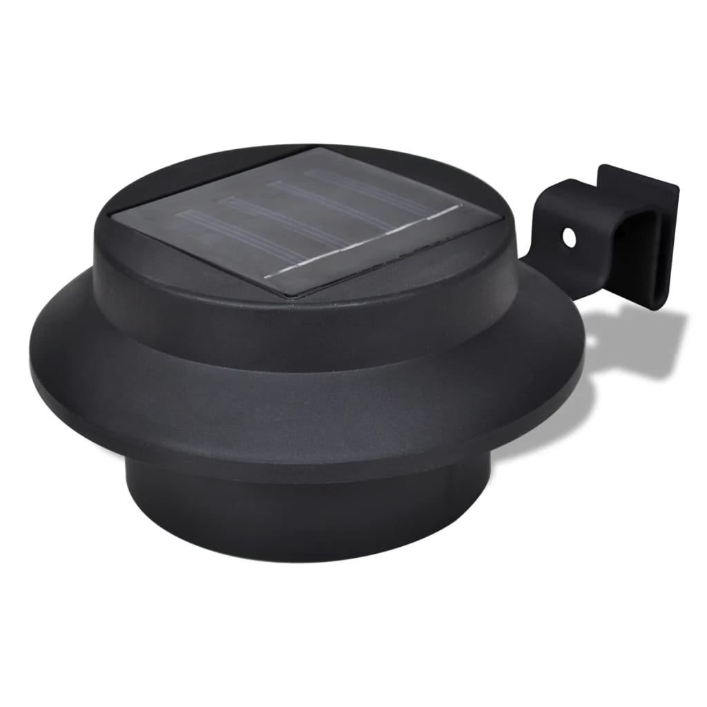 Solar lamps for fences or gutters 6 pcs. black - number 3.