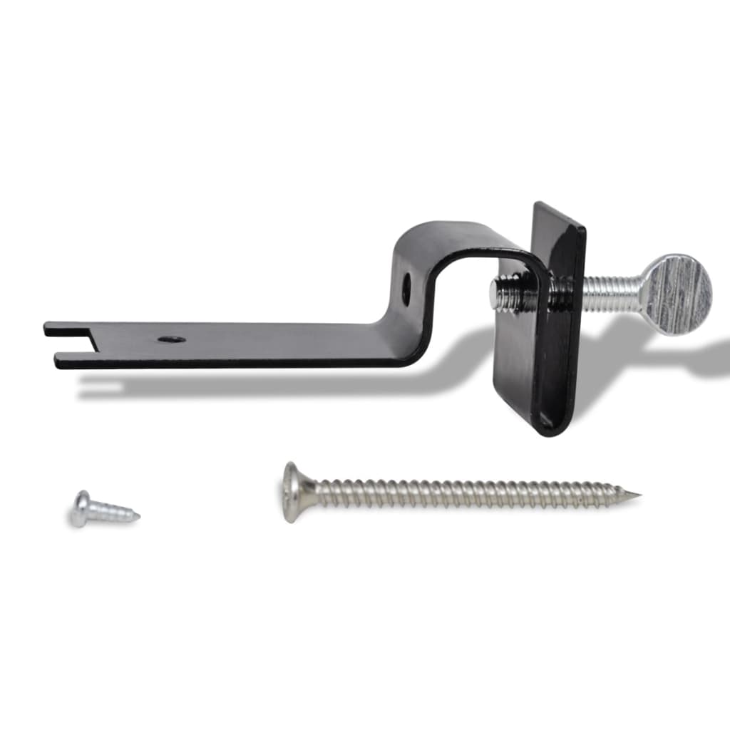 Solar lamps for fences or gutters 6 pcs. black - number 9.