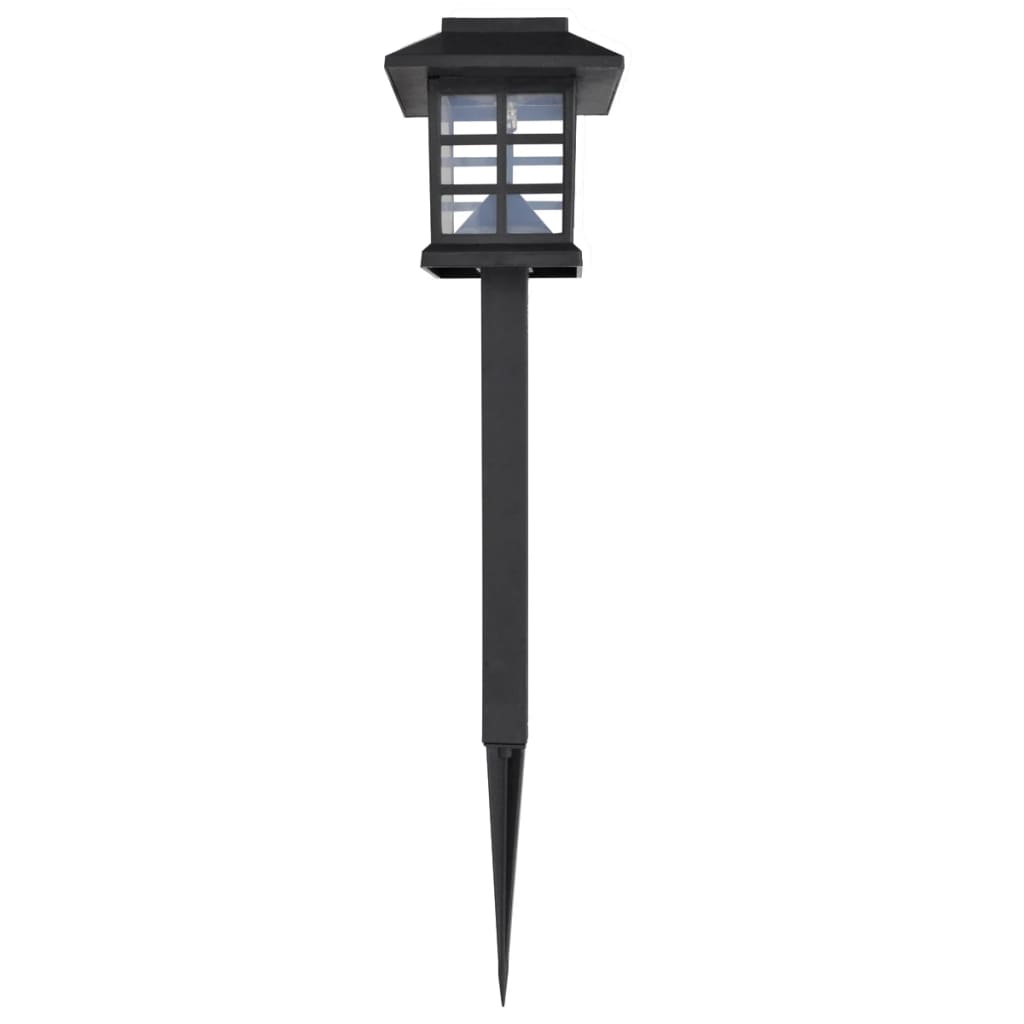 Solar powered led lamp set with spear 12 pcs. 8.6 x 8.6 x 38 cm - number 2.