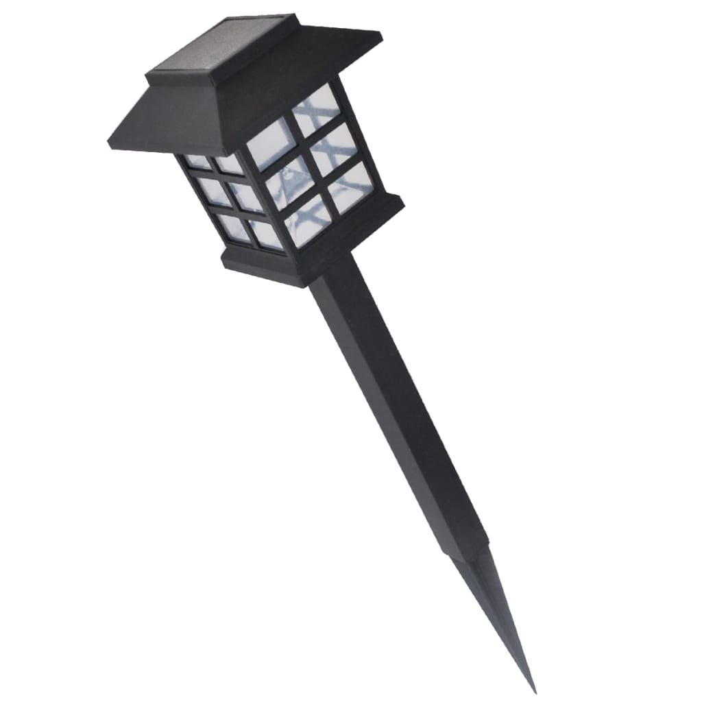 Solar powered led lamp set with spear 12 pcs. 8.6 x 8.6 x 38 cm - number 3.