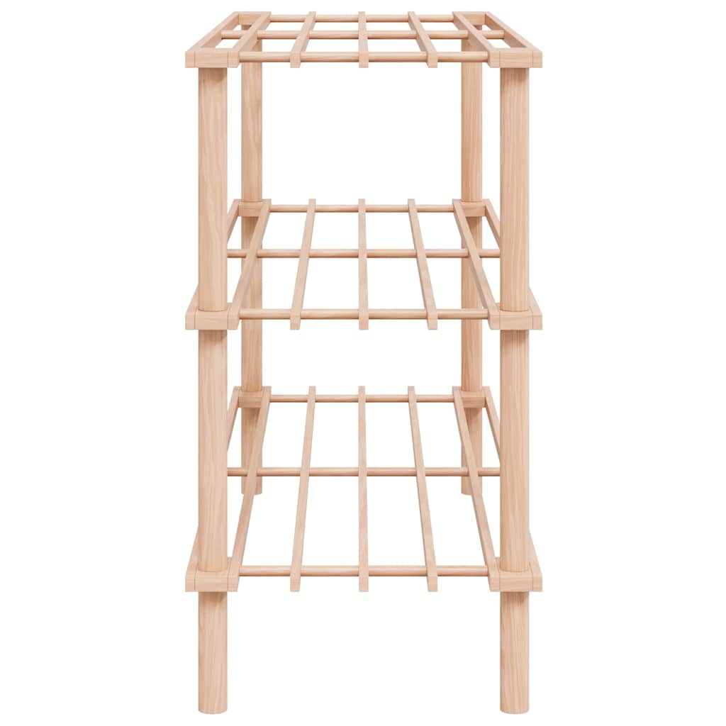 Stalci za cipele sa 3 police 2 kom. puno borovo drvo - number 4.