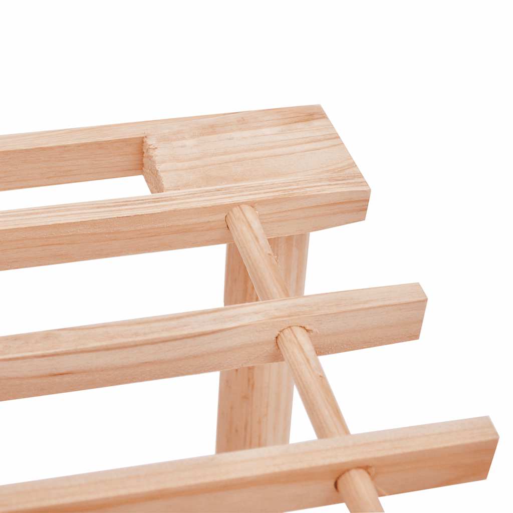 Stalci za cipele sa 3 police 2 kom. puno borovo drvo - number 5.